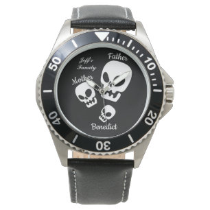 Halloween Jack-o-lantern Kürbisfamilie Name Armbanduhr