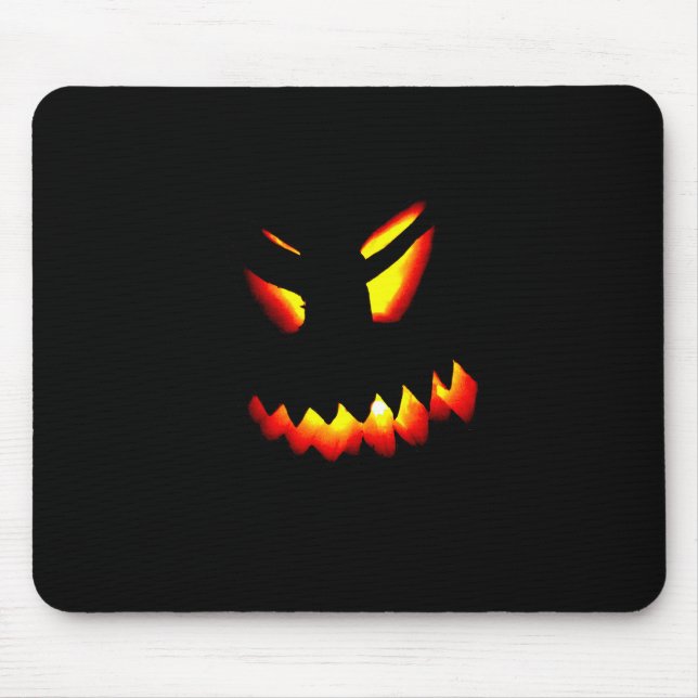 Halloween Jack-O-Lantern-Mousepad Mousepad (Vorne)