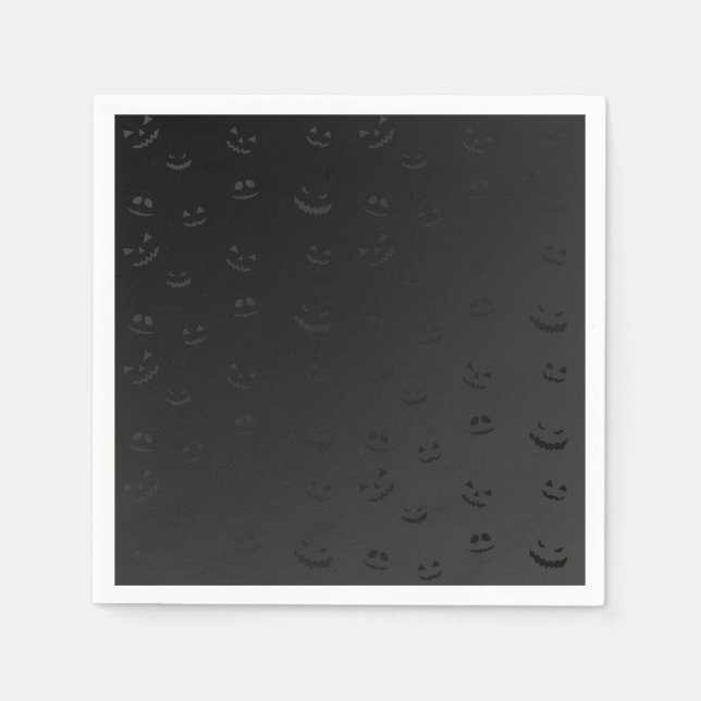 Halloween Jack-o-Lantern - Paper Napkin Serviette (Vorderseite)