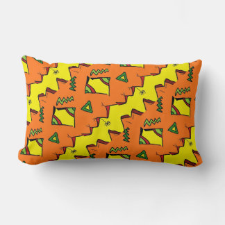 Halloween Jack-O-Lantern & Spider-Kissenpolyester Lendenkissen
