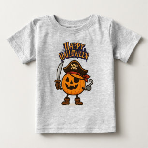 Halloween-Jack-o-Lantern-Tank Baby T-shirt