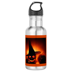 Halloween - Jack-O-Lanterns 5 Edelstahlflasche
