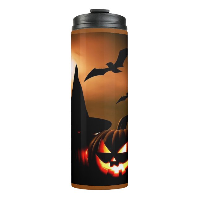 Halloween - Jack-O-Lanterns 7 Thermosbecher (Vorderseite)
