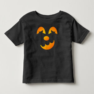 Halloween Jack-o'-Laterne Funny Face Kleinkind T-shirt