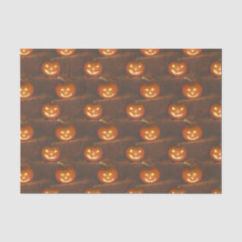 Halloween Jack O'Lantern Pumpkin Lifelike Seidenpapier
