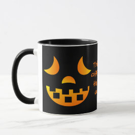 Halloween Jack-o'lanterne face Mug