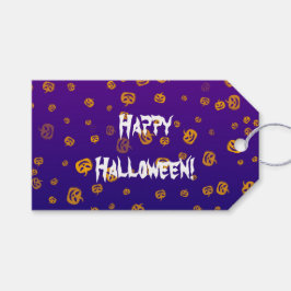 Halloween Jack Pumpkins Geschenkanhänger