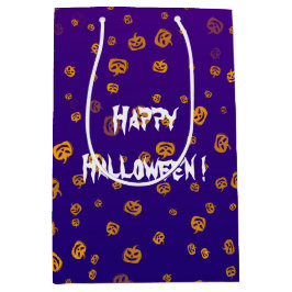 Halloween Jack Pumpkins Mittlere Geschenktüte