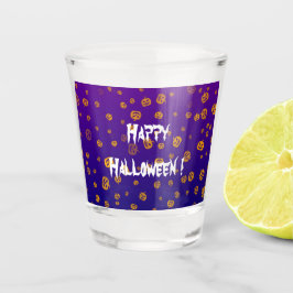 Halloween Jack Pumpkins Schnapsglas