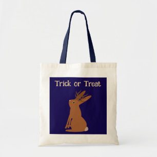 Halloween Jackalope Trick oder Treat Custom Tragetasche