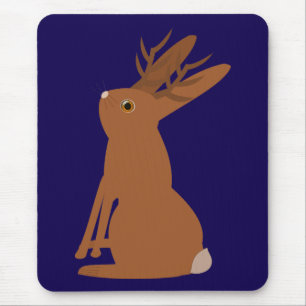 Halloween Jackalope Trick oder Treat Mousepad
