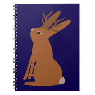 Halloween Jackalope Trick oder Treat Notizblock