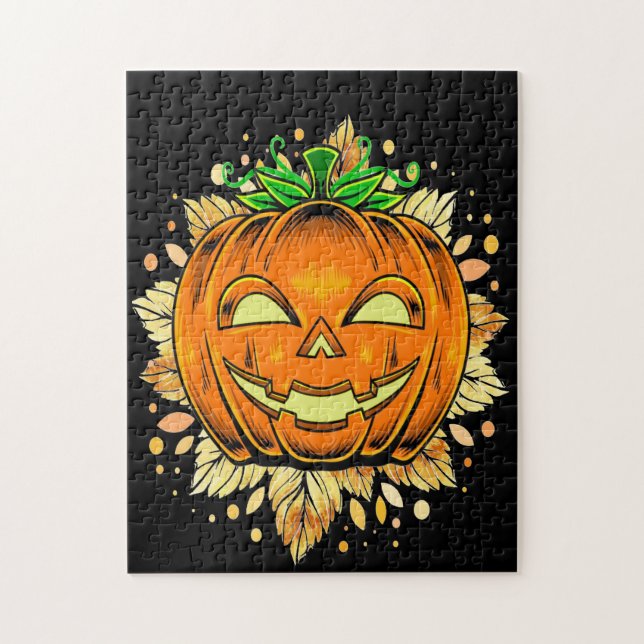 Halloween Jackolantern Spooky Pumpkin (Vertikal)