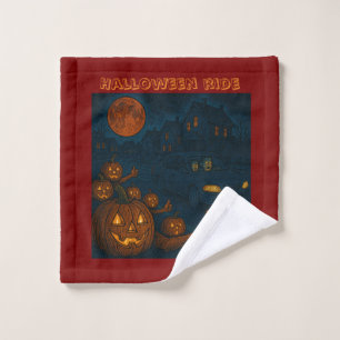 Halloween jagt dich waschlappen