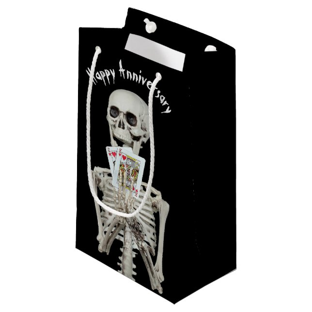Halloween-Jahrestag Kleine Geschenktüte (Vorderseite Schrägansicht)