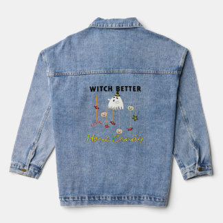 Halloween Jeansjacke