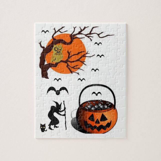 Halloween Jigsaw Puzzle (Vertikal)
