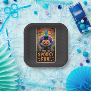 Halloween - Join the spooky Fun Pappteller