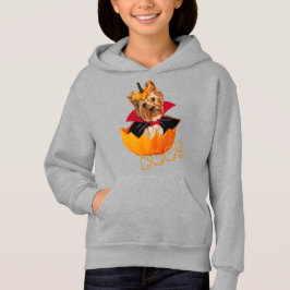 Halloween jolie Yorkshire terrier citrouille Dracu