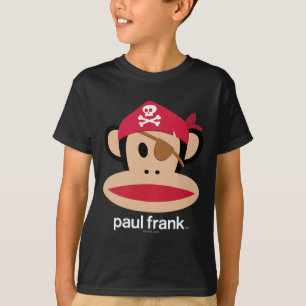 Halloween Julius Pirate Monkey-Logo T-Shirt