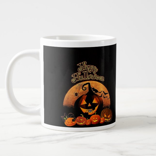 Halloween Jumbo-Tasse (Links)