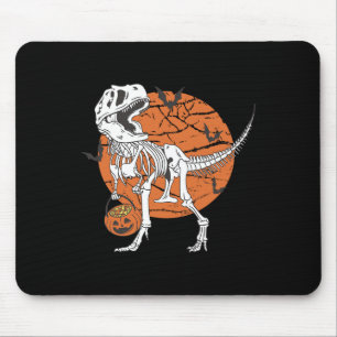 Halloween Jungen Dinosaurier Skelett T Rex Gruseli Mousepad