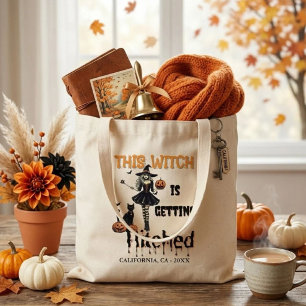 Halloween Junggesellinnenabschied Diese Hexe wird Tragetasche