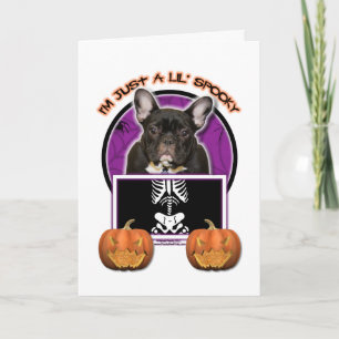 Halloween - Just a Lil Spooky - Französisch - Aqua Karte