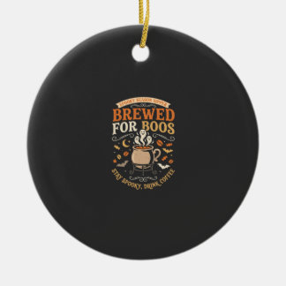 Halloween-Kaffee-Geist-Feier Keramik Ornament