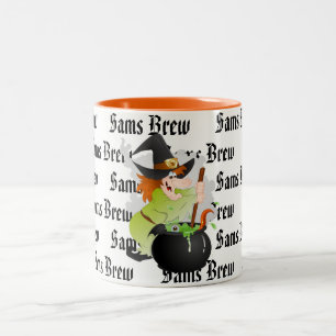 Halloween-Kaffee Tasse-Gewohnheit Zweifarbige Tasse