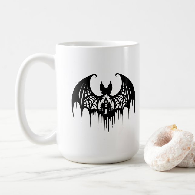 Halloween-Kaffeetasse Kaffeetasse (Mit Donut)