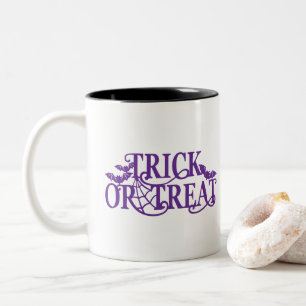 Halloween-Kaffeetasse Zweifarbige Tasse