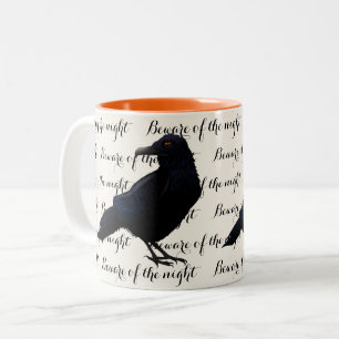Halloween-Kaffeetasse Zweifarbige Tasse