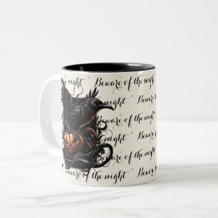 Halloween-Kaffeetasse Zweifarbige Tasse