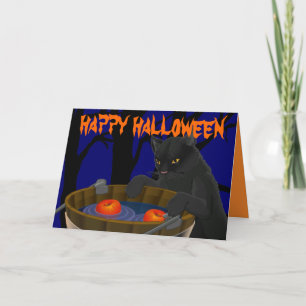 Halloween kardiert kundenspezifische karte