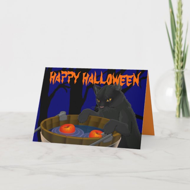 Halloween kardiert kundenspezifische karte (Vorderseite)