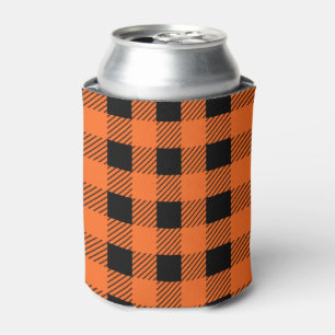 Halloween Kariert Can Cooler Dosenkühler