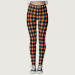 Halloween Kariertes Schwarz-Orange-Muster Leggings<br><div class="desc">Mit diesen karierten Halloween-Leggings in klassisch schwarz und orange kommt man in den göttlichen Geist! Das kühne karierte Muster verbindet festliche Farben mit einem trendigen, spielerischen Ambiente, das perfekt dazu geeignet ist, Ihren Halloween-Stil zu zeigen. Egal ob Sie sich für ein Kostüm-Party anziehen oder einfach nur gewollt werden, um Ihrem...</div>