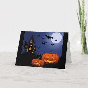 Halloween-Karte Karte