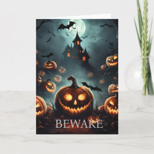Halloween-Karte Karte