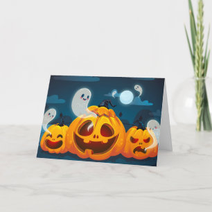 Halloween-Karte Karte