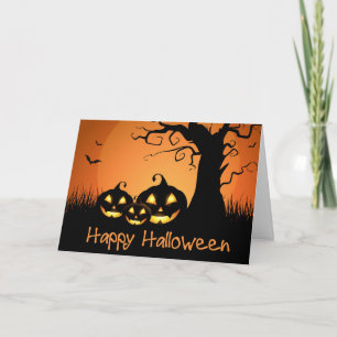 Halloween-Karte Karte