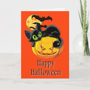 Halloween-Karte Karte