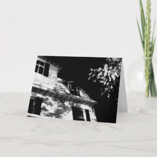 Halloween-Karte "The Night House" Karte