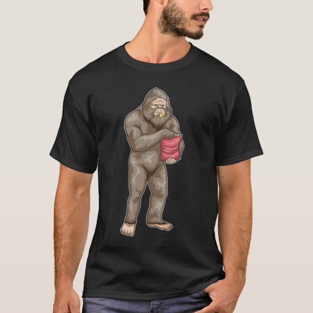 Halloween-Kartoffelchips T-Shirt (Vorderseite)