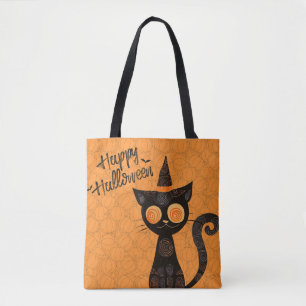 Halloween/Katz/Kürbis/Herbst Tasche