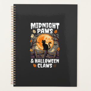 Halloween-Katz-Mond-Mischief Planer