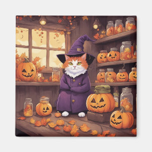 Halloween-Katze #2 Magnet