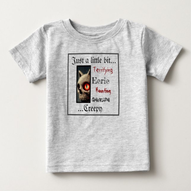 Halloween-Katze Baby T-shirt (Vorderseite)