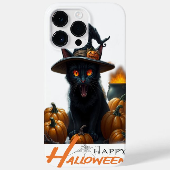 Halloween-Katze  Case-Mate iPhone 14 Pro Max Hülle (Rückseite)